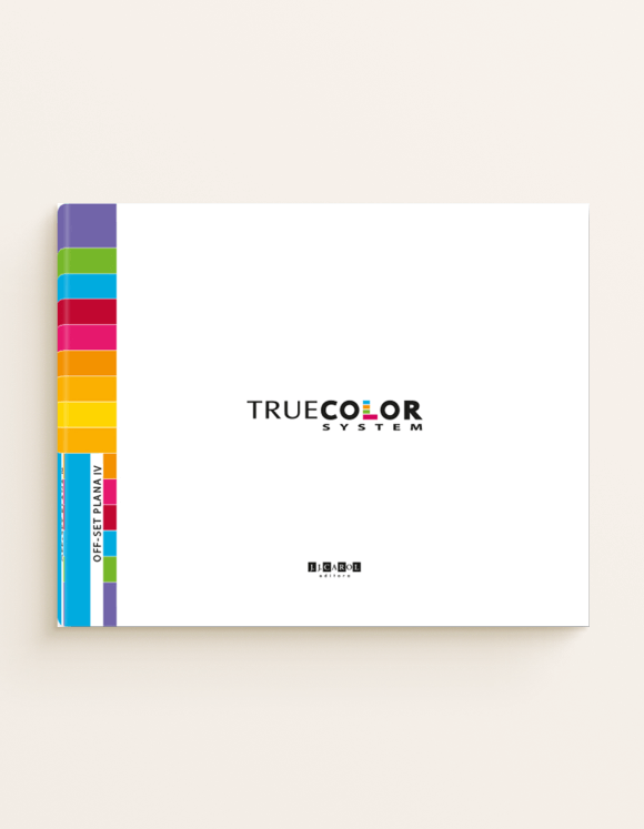 True Color System - volume 4 - escala de cores CMYK - Papel Gloss Paper